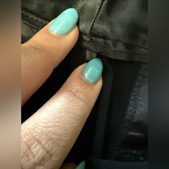 Elie Tahari Black Trouser Dress Pants Wool Women’s Size 6 - Picture 6 of 7